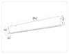 Миниатюра фото трековый светодиодный светильник ambrella light track system magnetic 220v gl1272 | 220svet.ru