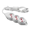 Миниатюра фото удлинитель mono electric 3гн х 1,5м б/з 150-010003-301 | 220svet.ru