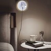 Миниатюра фото настенный светодиодный светильник reluce 86203-9.2-001kt led12w+usb wt | 220svet.ru