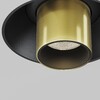 Миниатюра фото встраиваемый светодиодный светильник maytoni focus t c140trs-l200-7w3k-bbs | 220svet.ru