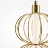 Миниатюра фото подвесной светодиодный светильник maytoni golden cage mod216pl-l10g3k | 220svet.ru
