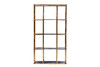 Миниатюра фото стеллаж золотистый garda decor 46as-sh1537-gold | 220svet.ru