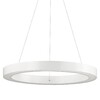 Миниатюра фото подвесной светодиодный светильник ideal lux oracle d50 round bianco | 220svet.ru