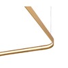 Миниатюра фото подвесной светодиодный светильник italline it013-6031 gold 3000k | 220svet.ru