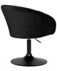 Миниатюра фото кресло дизайнерское dobrin edison black lm-8600_blackbase-12476 | 220svet.ru
