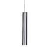 Миниатюра фото подвесной светодиодный светильник ideal lux ultrathin d040 round cromo | 220svet.ru