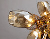 Миниатюра фото настенный светильник delight collection 8898w gold/smoky | 220svet.ru