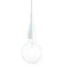 Миниатюра фото подвесной светильник ideal lux minimal sp1 bianco | 220svet.ru