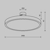 Миниатюра фото трековый магнитный светодиодный светильник maytoni plato flarity tr153-1-10w3k-bs | 220svet.ru
