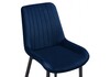 Миниатюра фото стул seda 1 dark blue / gold / black | 220svet.ru