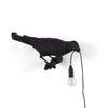 Миниатюра фото настенный светильник bird lamp black looking right | 220svet.ru