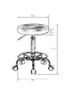 Миниатюра фото стул мастера dobrin billy black lm-3051_blackbase-11812 черный | 220svet.ru