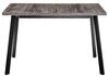 Миниатюра фото стол деревянный цефей дуб рошелье / графит | 220svet.ru