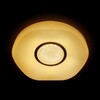 Миниатюра фото потолочный светодиодный светильник ambrella light orbital crystal sand fs1237wh 72w d490 | 220svet.ru