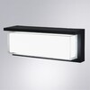 Миниатюра фото уличный настенный светодиодный светильник arte lamp ferro a5224al-1bk | 220svet.ru