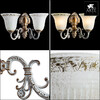 Миниатюра фото бра arte lamp 1 a1032ap-2wg | 220svet.ru