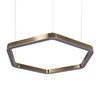 Миниатюра фото подвесной светодиодный светильник loft it titanium 10243m gold | 220svet.ru
