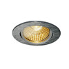 Миниатюра фото встраиваемый светодиодный светильник slv new tria 68 led round set 114386 | 220svet.ru
