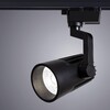 Миниатюра фото трековый однофазный светильник arte lamp wales a1632pl-1bk | 220svet.ru