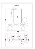 Миниатюра фото подвесная люстра moderli molecule v10842-7p | 220svet.ru