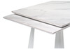Миниатюра фото стол woodville бэйнбрук белый мрамор / белый 530826 | 220svet.ru