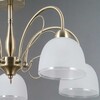 Миниатюра фото потолочная люстра illumico il0789-5csq-25 ab arezzo | 220svet.ru