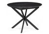 Миниатюра фото керамический стол раскладной woodville сигел черный 592577 | 220svet.ru