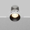 Миниатюра фото встраиваемый светильник светодиодный maytoni dip dl121-15w-3k-trs-b | 220svet.ru
