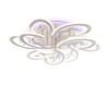 Миниатюра фото потолочная светодиодная люстра ambrella light original fa513 | 220svet.ru