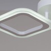 Миниатюра фото потолочная светодиодная люстра reluce 05104-0.3-02 wh | 220svet.ru