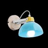 Миниатюра фото спот ideal lux titti ap1 azzurro | 220svet.ru