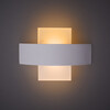 Миниатюра фото настенный светодиодный светильник arte lamp croce a1444ap-1wh | 220svet.ru