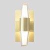 Миниатюра фото бра crystal lux dorotea ap1 gold | 220svet.ru