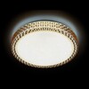 Миниатюра фото потолочный светодиодный светильник ambrella light orbital crystal f85 cf 48w d400 | 220svet.ru