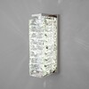 Миниатюра фото настенный светодиодный светильник eurosvet blitz 40259 led хром/ прозрачный хрусталь strotskis | 220svet.ru
