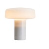 Миниатюра фото настольная лампа inodesign outela white 44.3536 | 220svet.ru
