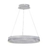 Миниатюра фото подвесная светодиодная люстра profit light 6033/1a wht | 220svet.ru