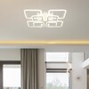 Миниатюра фото потолочная светодиодная люстра escada attic 10219/8led 130w | 220svet.ru
