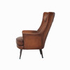 Миниатюра фото кресло кожаное roomers furniture c0133-1d/b91 | 220svet.ru