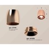 Миниатюра фото комплект накладного светильника ambrella light techno spot xs1144002 ppg золото розовое полированное (c1144, n7035) | 220svet.ru
