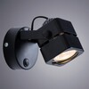 Миниатюра фото настенный светильник arte lamp a1315ap-1bk | 220svet.ru