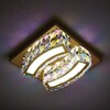 Миниатюра фото встраиваемый светодиодный светильник ambrella light led s70 pr/g 4w 4200k led | 220svet.ru