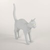 Миниатюра фото настольная лампа jobby the cat white | 220svet.ru