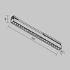 Миниатюра фото уличный трековый светильник maytoni points exility o-tr02-2-s-24wb3k | 220svet.ru