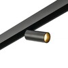 Миниатюра фото трековый светодиодный светильник myfar ray mt0220-7w3k-b | 220svet.ru