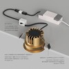 Миниатюра фото точечный светодиодный светильник denkirs shine glow dk2430-sb | 220svet.ru