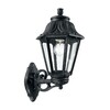 Миниатюра фото уличный настенный светильник ideal lux anna ap1 big nero | 220svet.ru