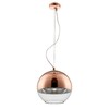 Миниатюра фото подвесной светильник crystal lux woody sp1 d300 copper | 220svet.ru