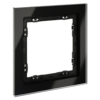 Миниатюра фото рамка стеклянная на 1 пост voltum s70 vls110108 (черный,стекло) | 220svet.ru