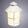 Миниатюра фото уличный настенный светильник arte lamp prague a1461al-1wg | 220svet.ru